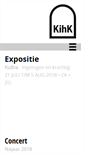 Mobile Screenshot of kunstinhetkerkje.nl